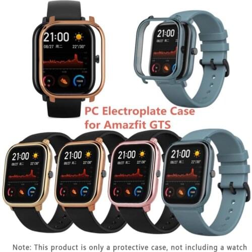 Amazfit GTS Case Protector With Film For Xiaomi Amazfit GTS Glass Accessories Bumper Screen Protection Protective Shell Case