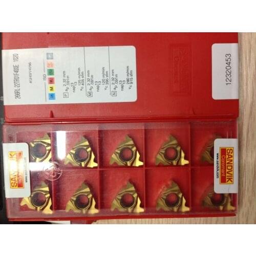 10PCS CARBIDE INSERT 266RL-22TR01F400E 1020