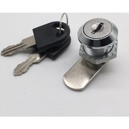 103 mailbox lock zinc alloy chrome different keys for letter box with 2 keys