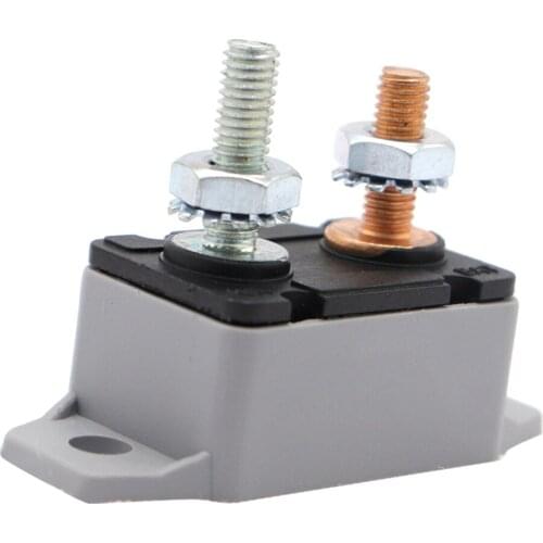 25A Auto-Reset 12V/24V Circuit Breaker Car Metal Stud Bolt Type
