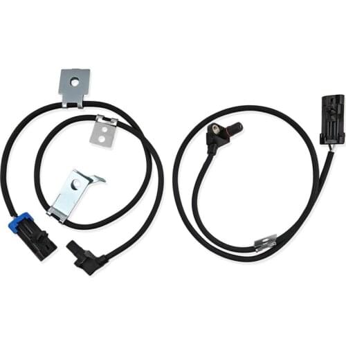 1 Pair Front Left & Right ABS Wheel Speed Sensor Wheel Speed Sensor for Chevrolet GMC Cadillac Models Most 1993-2008