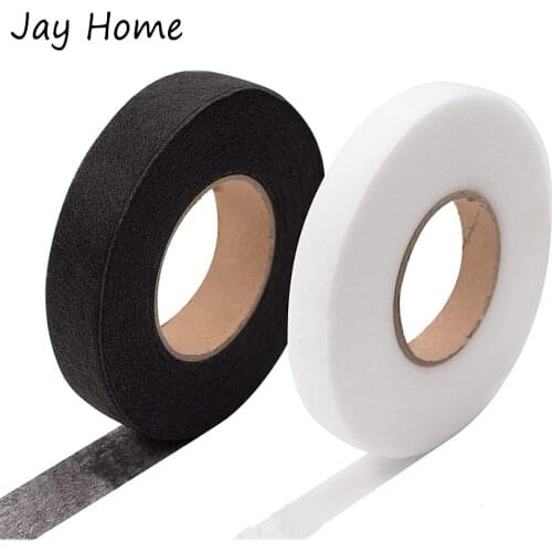 100M Double Sided Fabric Fusing Hemming Tape 15-30MM Bonding Web Adhesive Tape No Sew Hem Tape Roll for Sewing Garment Clothes