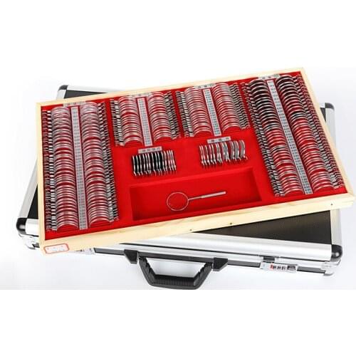 Hot Sale Professional Ophthalmology Ophthalmic Equipments Optometry Box Optical Trial Lens Set 266