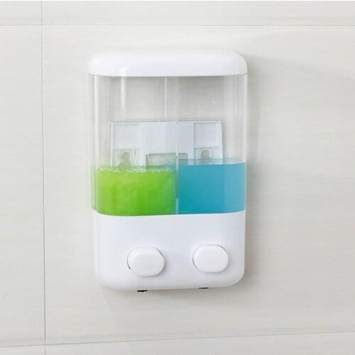 Hotel Hotel Soap Dispenser Hand Sanitizer Bottle Manual Press Soap Dispenser Wall-mounted Shampoo Shower Gel Box Bottle