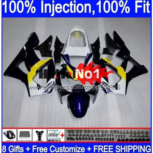 OEM For HONDA CBR900 RR CBR 929RR 929 900 RR 900RR 00MC.0 CBR929RR CBR900RR CBR929 RR 2000 2001 00 01 Fairings kit Blue white