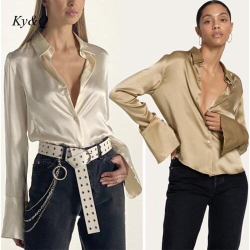 Женские классические рубашки Ky&Q China At AliExpress