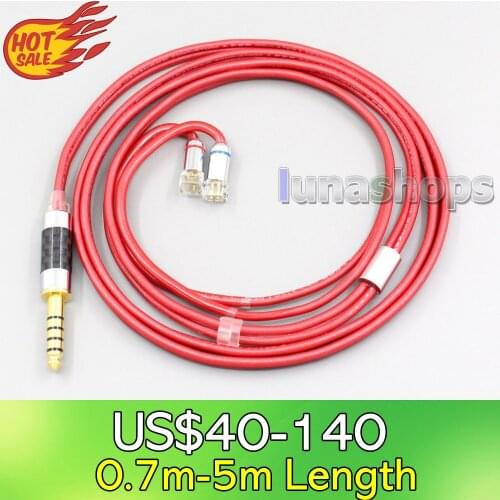 LN006671 99% Pure PCOCC Earphone Cable For UE11 UE18 pro QDC Gemini Gemini-S Anole V3-C V3-S V6-C