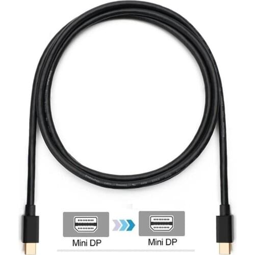 Mini DisplayPort to Mini DisplayPort Cable 4K@30Hz Mini DP Cable Mini Display Port 1.8M ,Compatible with MacBook Pro/Air iMac