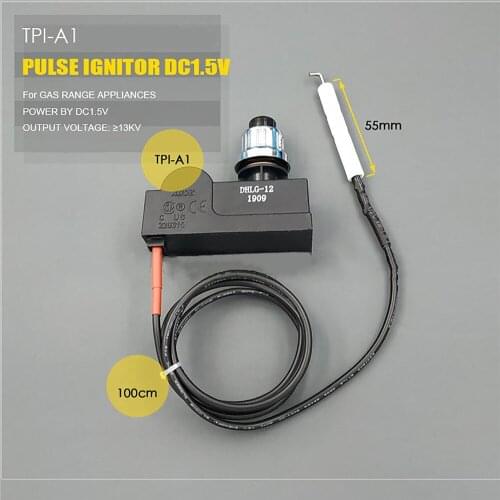 Single-head Pulse Igniter Battery Firing Double-headed Igniter Firearm set for Oven/Grill Accessories