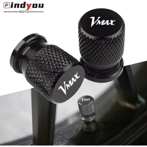 One pair For YAMAHA V-MAX VMAX 1200 1700 Motorcycle Accessories Wheel CNC Tire Valve Stem Caps Airtight cover VMAX1200 VMAX1700