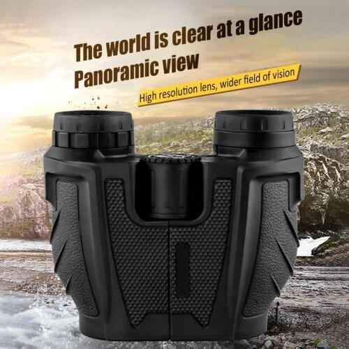 Mini Professional HD Binoculars Portable Binocular Telescope Portable Micro-Vision Optics Scope for Outdoor Camping Hiking