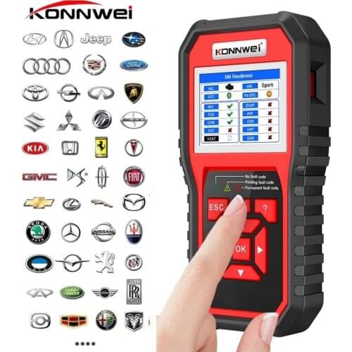 Professional OBD OBD2 Scanner Car Diagnostics Code Reader OBD II & EOBD Auto Automotive Code Scanner Fault Diagnostic Scan tool