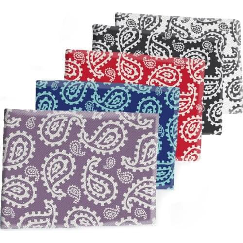 Paisley Pattern Printed Polyester Cotton FabricTwill Fabric Patchwork Sewing Accessories Fabric 50*145CM