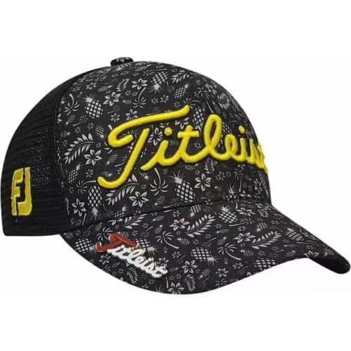 2021 Men and Women Fashion Golf Cap with Mark Baseball Cap Visor Breathable Leisure Caps