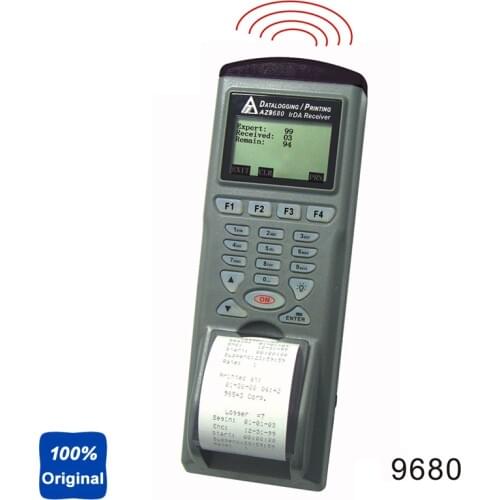 AZ-9680 Portable Digital Hygrometer Temperature and Humidity Datalogger with Built In Printer