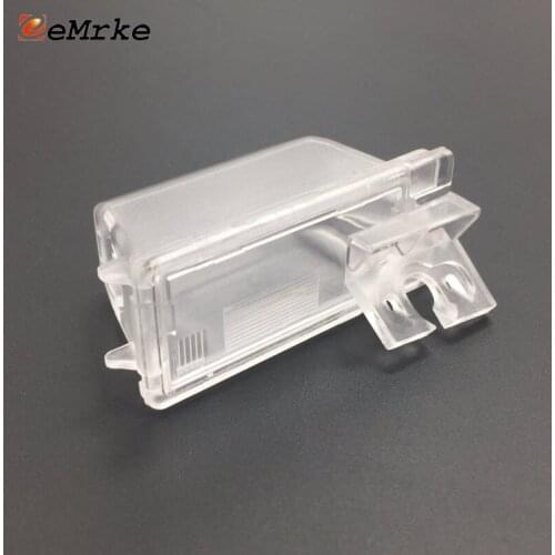 EEMRKE Car Rear View Camera Bracket License Plate Lights Housing Mount for Mazda Tribute 2007 2008 2009 2010 2011 2012