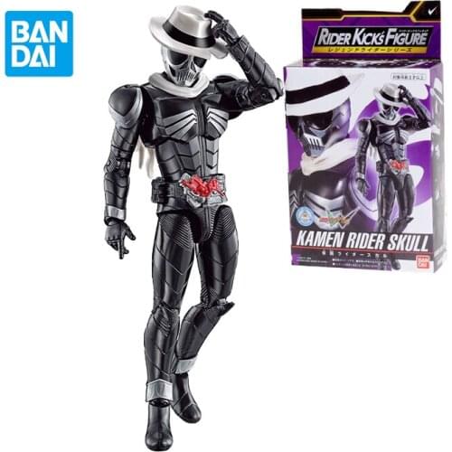 Bandai Rkf Series Kamen Rider W&decade Movie Kamen Rider Skull Action Gamer Level Exclusive Figure Model Toy Gift Pvc About 13Cm