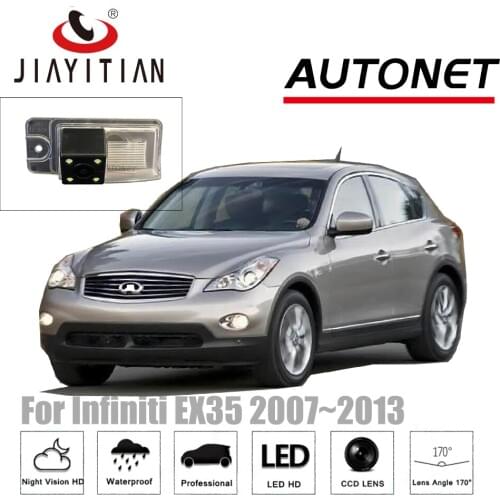JiaYiTian Rear Camera For Infiniti EX35 EX37 J50 2007~2013 CCD/Night Vision backup camera Reverse Camera License Plate camera