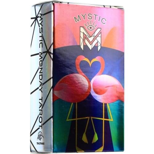 Tarot Cards Mystic monday tarot Oracle Cards English Instructions For Family Deck Board Games Guidance Divination Tarot