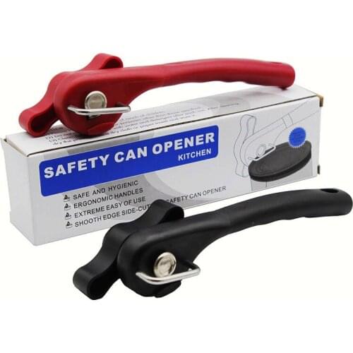 Cans Opener Kitchen Tools Professional handheld Manual Stainless Steel Can Opener Side Cut Manual Jar opener