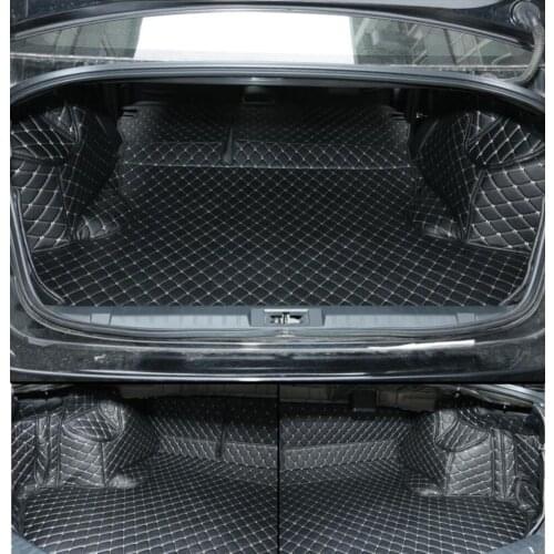 For Leather Car Trunk Mat Carg Liner for Subaru Legacy 2015 2016 2017 2018 2019 Legacy B4 Rug Carpet Interior Accessories