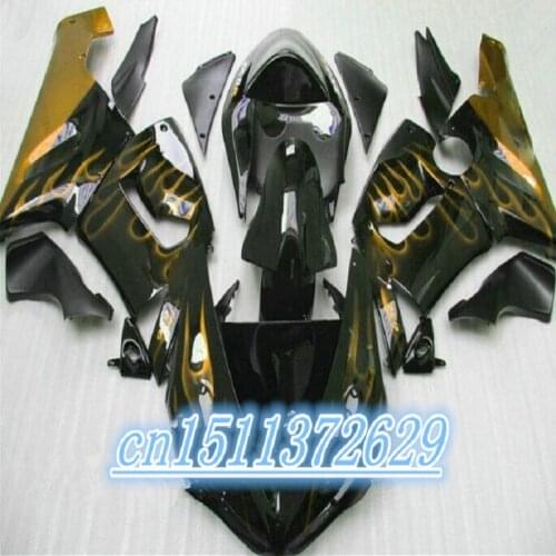 Custom Motorcycle fairings kit for KAWASAKI Ninja ZX6R 2005 2006 sports ABS plastic fairing kits ZX6R 636 05 06 aftermarket sets