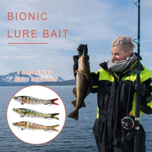 Lure Bait Fishing Simulation Swimbait Multi-sectional Crankbait Sinking Wobbler Fishing Tackles Artificial Bait Fishing Lures