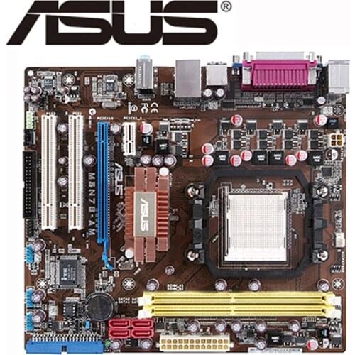 Socket AM2/AM2+ ASUS M3N78-AM Motherboard M3N78 AM uATX Systemboard GeForce 8 Series Onboard GPU Desktop Mainboard USB 2.0 Used