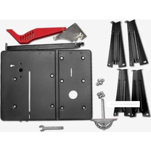 T-P03 New Multifunctional Woodworking Workbench High-quality Stainless Steel Work Table Household Portable Woodworking Saw Table