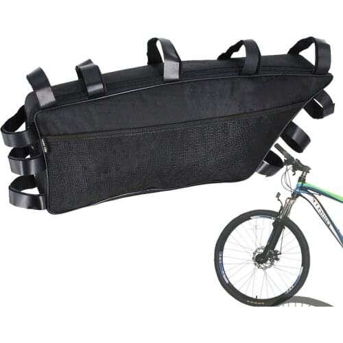 Bicycle Li-ion Battery Storage Bag Mountain Road Bike Large Capacity Frame Battery Hanging Bags Cycling Accessories