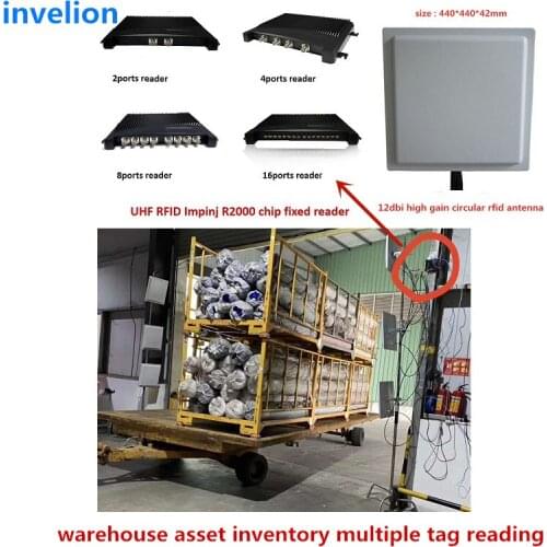 Warehouse asset tracking IP67 waterproof outdoor 12dbi EU 865-868MHZ high gain rfid uhf antenna linear Polarization N female