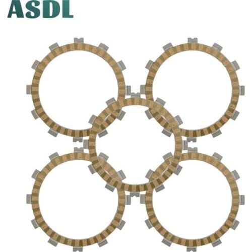 Motorcycle Engine Parts Clutch Friction Plates Kit For Hyosung GA 125 Cruise GF 125 GT 125 GV 125 RT 125 XRX 125 XRX 125 SM #d
