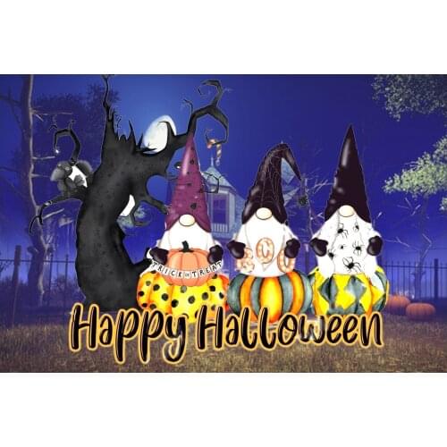 40*60cm Halloween Party Floor Mat Pumpkin Bat Old Castle Horror Ghost Party Black Cat Happy Halloween Party Decor For Home 2021