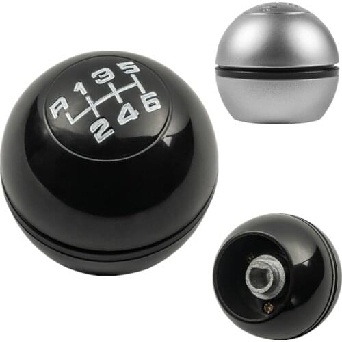 5/6 Speed Chrome Gear Shift Knob Lever Shifter Head for Alfa Romeo Giulietta 2010-on 2011 2012 2013 2014 2015 2016 2017 2018