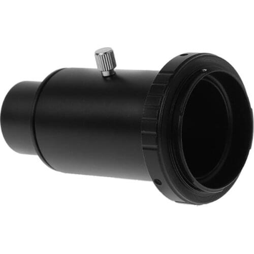 Aluminum T2 Adapter Telescope Extension Tube 1.25 inch Telescope Mount Adapter Thread T-Ring For Sony/Minolta α Camera