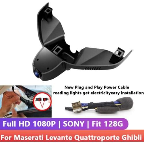 HD 1080P Car Driving Recorder Easy to install DVR Wifi Video Recorder Dash Cam Camera For Maserati Levante Quattroporte Ghibli