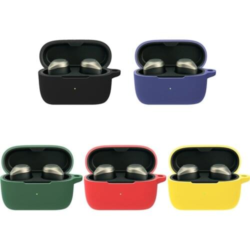 TWS Solid Soft Earphone Case for Jabra Elite 85T Wireless Bluetooth Headset Silicone Protective Cover for Jabra Elite 85 t Boxs
