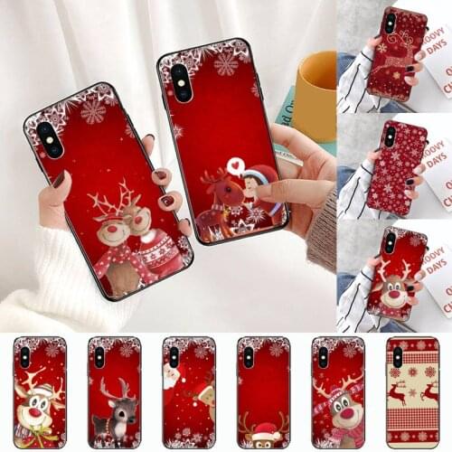Unique design Christmas elk Phone Case For Huawei Y5 Y6 II Y7 Y9 PRIME 2018 2019 NOVA3E P20 PRO P10 Honor 10