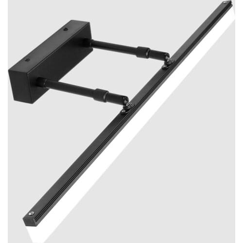 Hot sell LED Sconce Bathroom Vanity Lighting Mirrors Light 9W 40CM/12W 50CM 90-260V Stainless Steel modern Led Wall Light