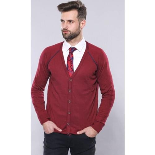 Burgundy Cotton Knitwear