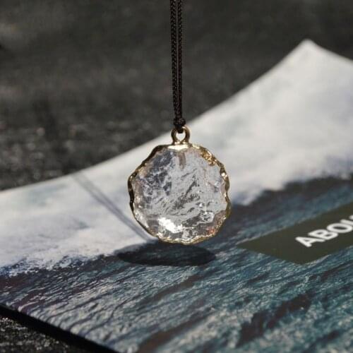 2021 New Fashion Trend Rhinestone Imitation Ice Necklace Pendant Hip Hop Irregularity Ice Necklace for Man Jewelry Wholesale