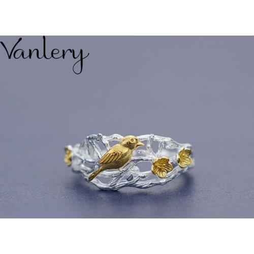 New Arrivals Charming Bird Ring for Women Boho Knuckle Party Rings Gothic Punk Jewelry Gifts for Girls 2021