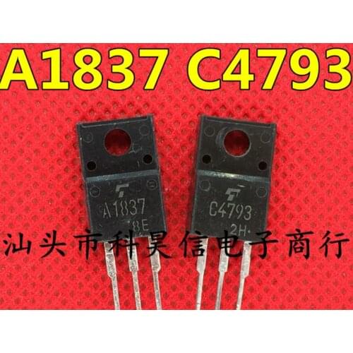 Original teardown 50pcs 2SA1837+50pcs 2SC4793 A1837 C4793 2SA1837 2SC4793