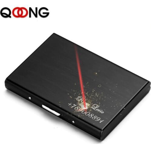 QOONG Metal Business Card Holders