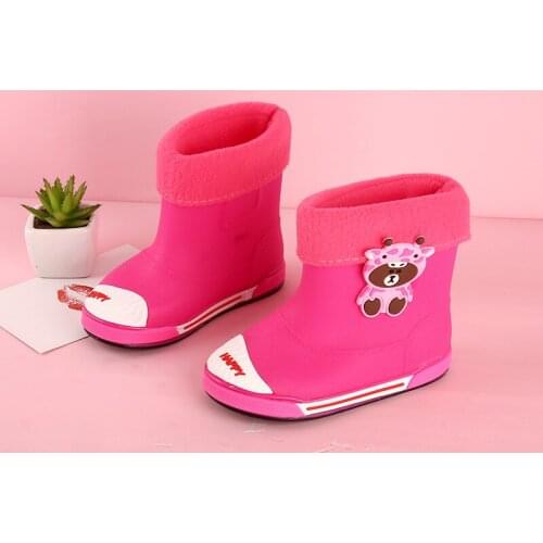 New boys and girls dual-use non-slip baby rain boots water shoes 2-5 years old children four seasons universal rain boots
