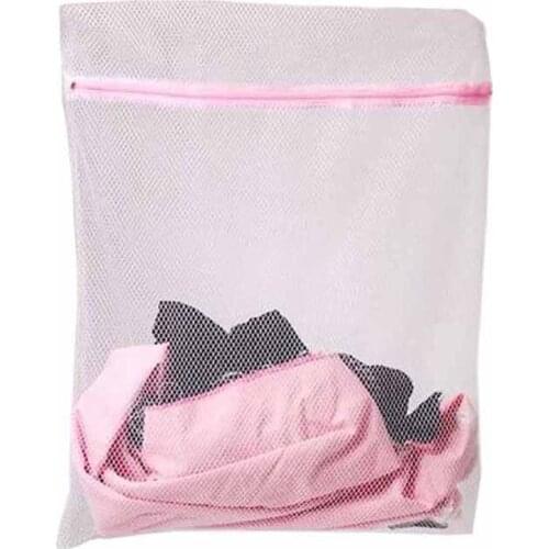 Zippered Mesh Storage Bags Organizer Container Foldable Laundry Bags Bra Socks Underwear Washing Machine Protection Bag