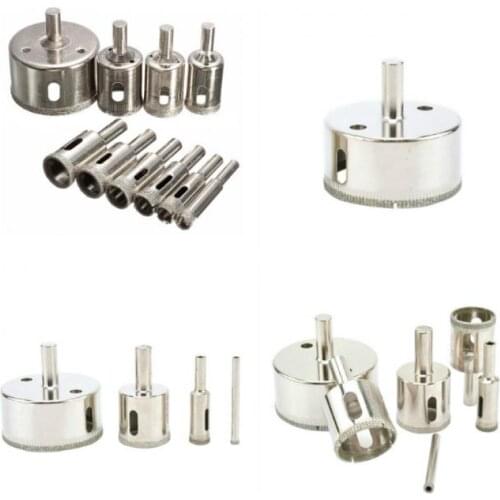 3-75MM Diamond Coated Drill Bit Hole Saw Glass Granite Cutter Hole Opener Drill Bit Dresser Diamond Hole Opener