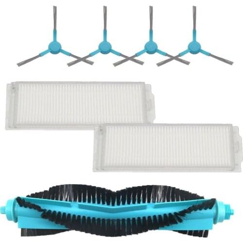 EAS-Replacement HEPA Filter Roller Brush for Conga 3290 3490 3690 Vacuum Cleaner Accessories Spare Parts Side Brush