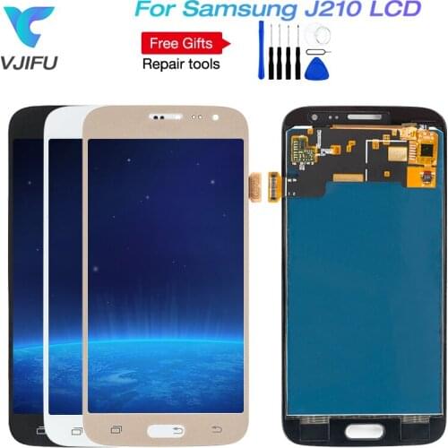 1PCS J210 LCD Display Replacement For Samsung Galaxy J2 2016 J210 J210F With Touch Screen Digitizer Assembly Free DHL Shipping