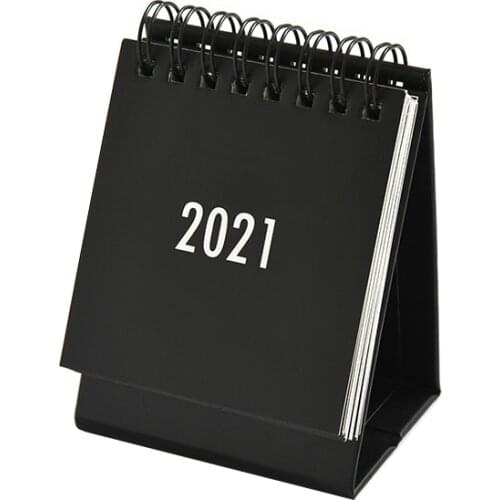 2021 Desk Mini Calendar Paper Protable Desk Accessories Planning School Office Supplies Presented By Kevin&sasa Crafts